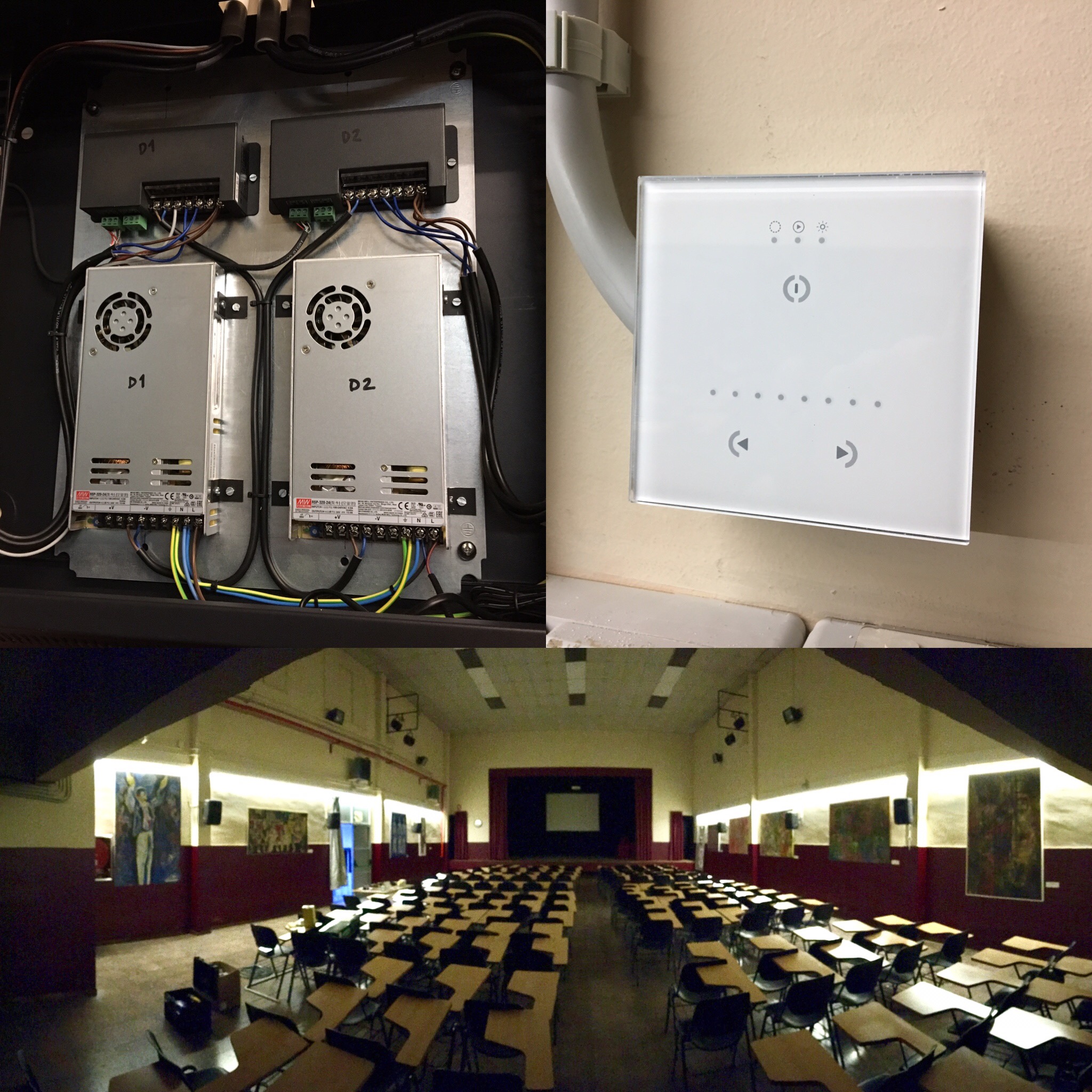 Auditori Institut Menéndez y Pelayo (Barcelona) Escenotecnic